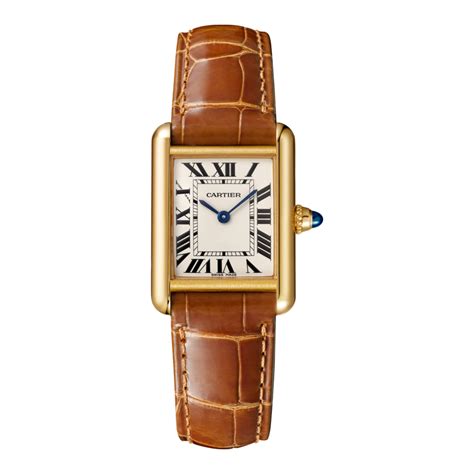 cartier gold watch|goldsmiths cartier watches.